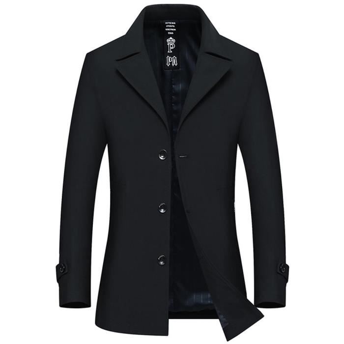 Manteau homme slim fit outlet