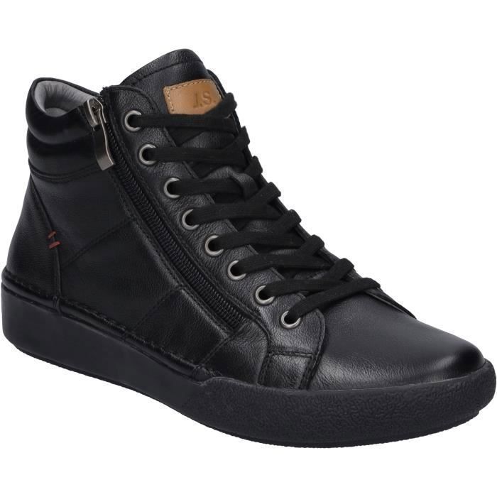 Josef Seibel Baskets Femme - JOSEF SEIBEL - Claire 11 - Cuir - Lacets - Noir