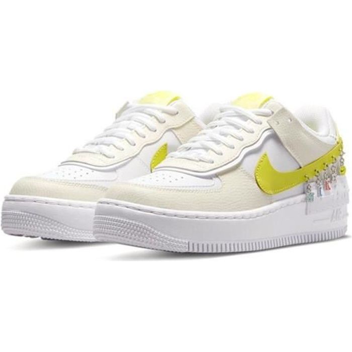 Air Force 1 Low Shadow pastel Femme Baskets AF1 Air Force One Pas Cher  Beige - Cdiscount Chaussures