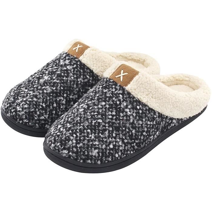 Chausson shop semelle caoutchouc
