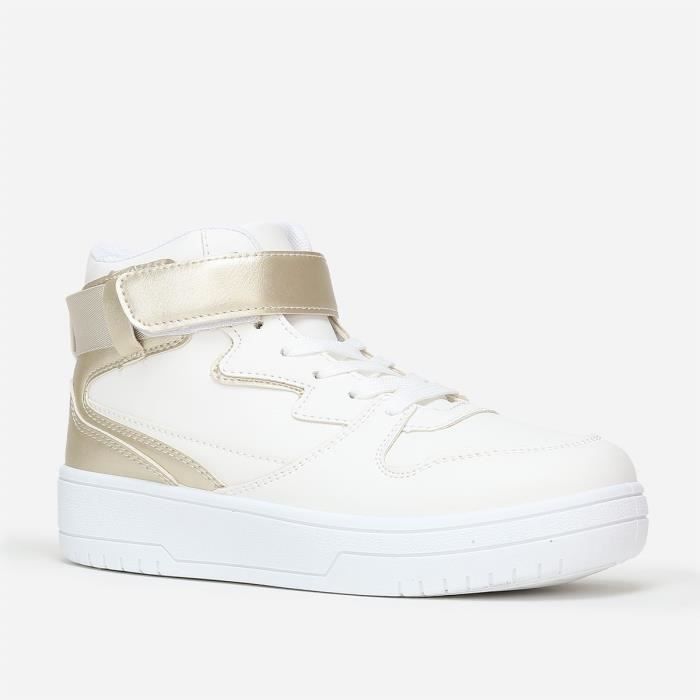 basket femme scratch doré