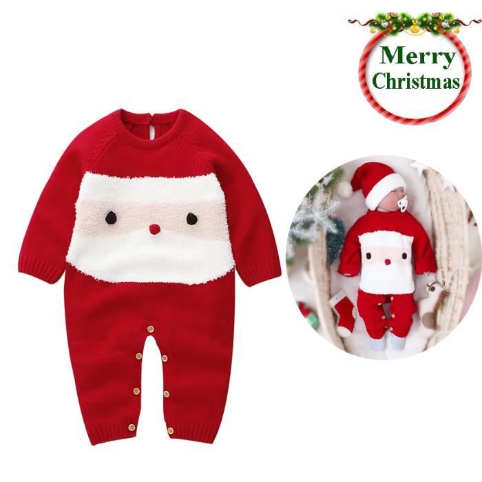 Freebily Barboteuse Halloween Bébé Fille Garçon Ensemble Vêtements Body