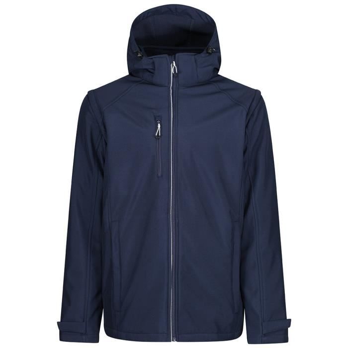 Veste softshell bleu marine clearance