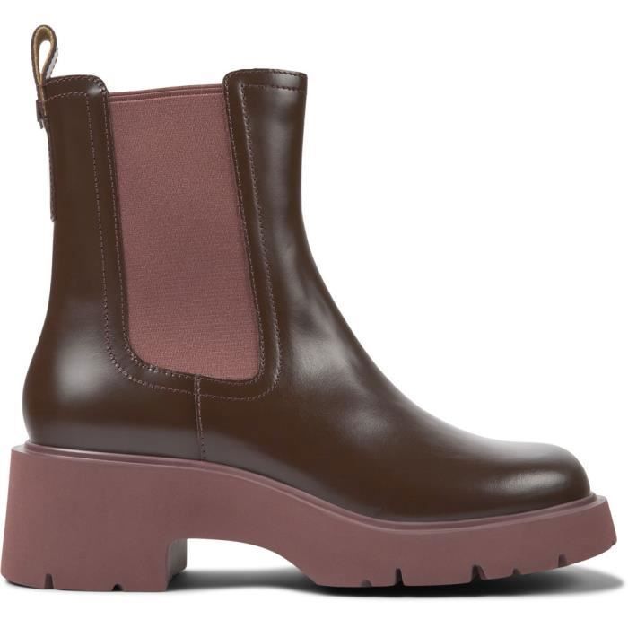 Bottines femme CAMPER Milah cuir de vache semelle EVA
