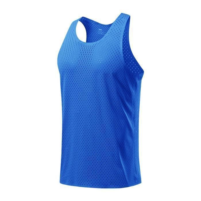 Débardeur de sport homme en maille Musculation Maillot de Corps