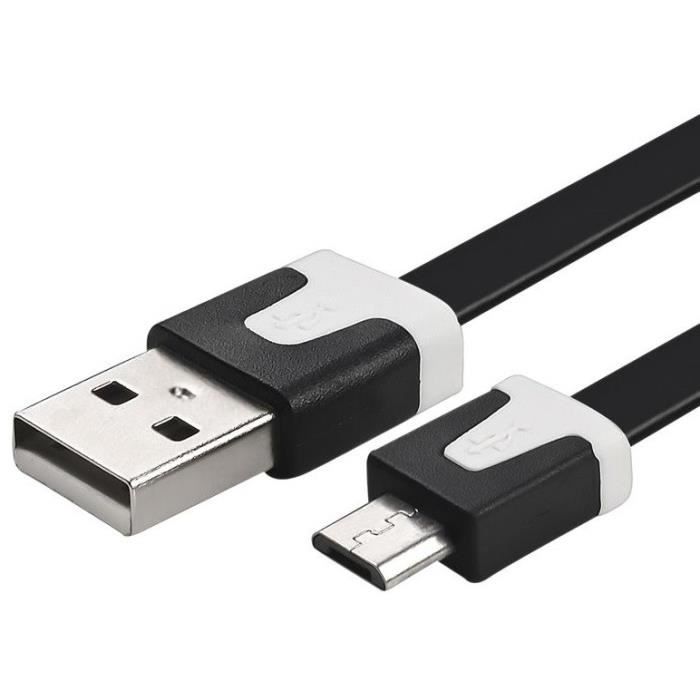 Cable charge manette PS4 USB 1m avec adaptateu - Cdiscount