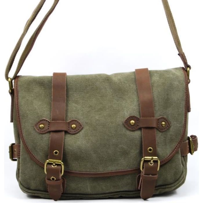 Sac A Main Femme Cuir Et Toile Modele Papey Achat Vente Sac A Main Femme Cuir Et Cdiscount