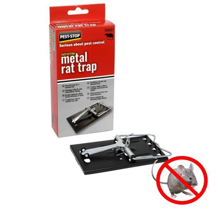 Tapette a rat métal puissante - Achat / Vente Tapette a rat métal