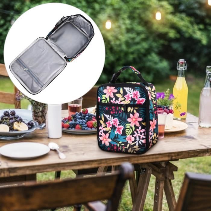 1pc Sac A Bento A Dejeuner Portable Pochette Alimentarae Pour Camping En Plein Air Insectes De Sac Repas Bebe Promenade Voyage Cdiscount Puericulture Eveil Bebe