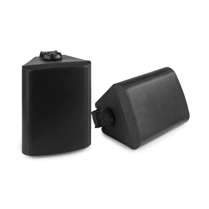 Enceintes 2 voies - POWER DYNAMICS - BGO50 - 120 Watts - Résistantes aux intempéries - Noir