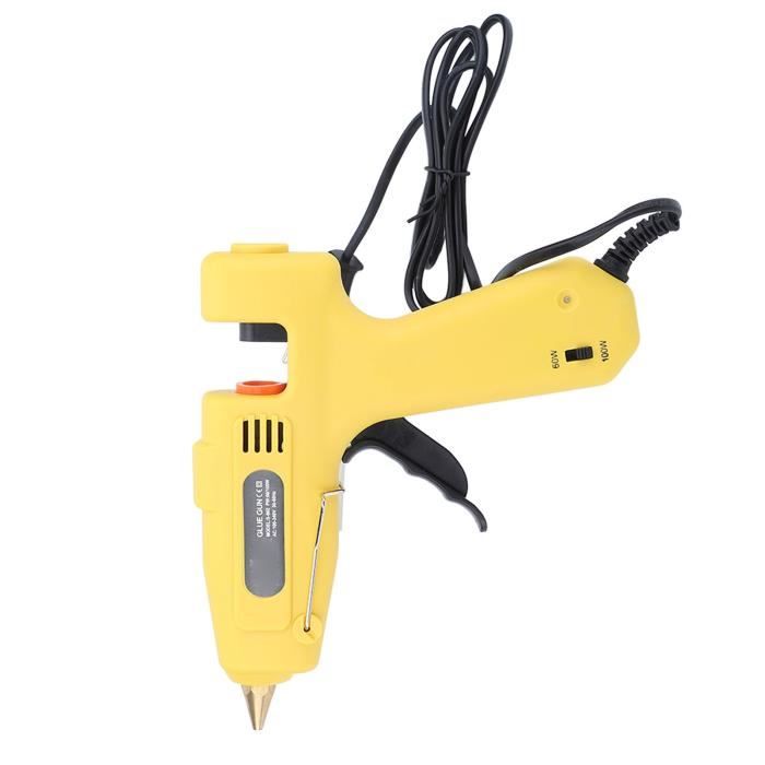 Pistolet à Colle Chaude 100W - Chauffe Rapide 210°C En 2-4 Min - Avec 10 Bâtons De Colle - Pour Débosselage Auto (PDR) Et Bricolage