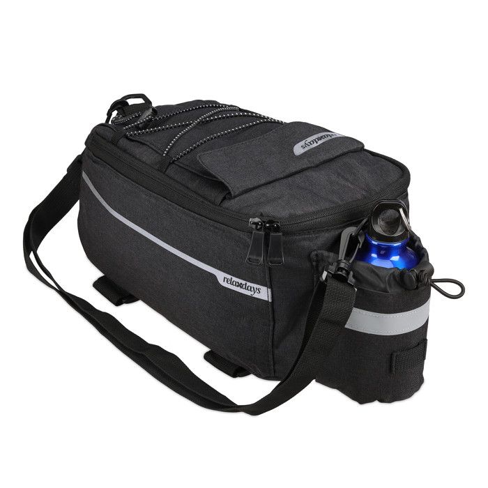 Sac De Transport Vélo étanche Noir - Panier Refroidisseur Pour Porte-bagages Arrière