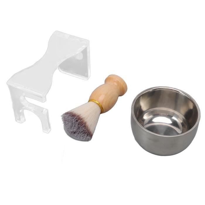 Fafeicy Ensemble de rasage de barbe Hommes barbe rasage ensemble