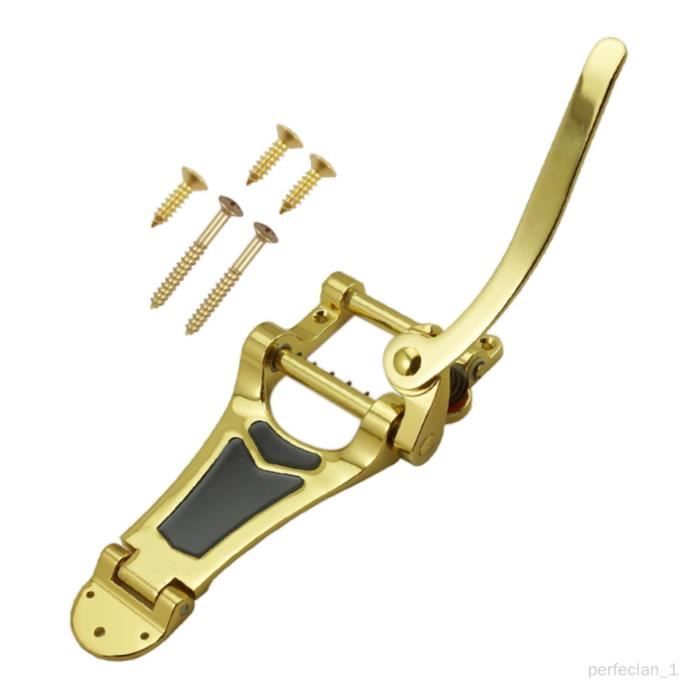 Cordier De Vibrato Avec Manivelle Et Vis Pour Chevalet Bigsby Guitare - Pièce De Rechange En Alliage De Zinc