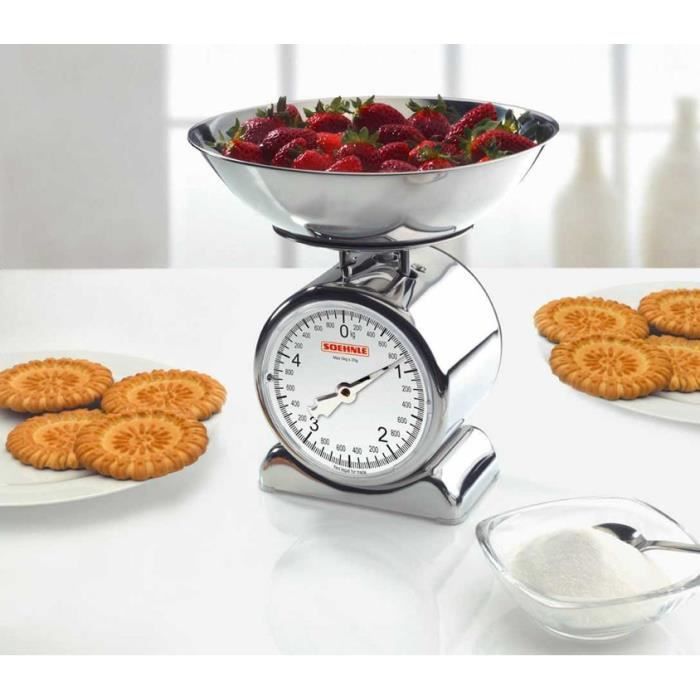 Balance Cuisine Rétro sans batterie - Pratique, durable et élégante