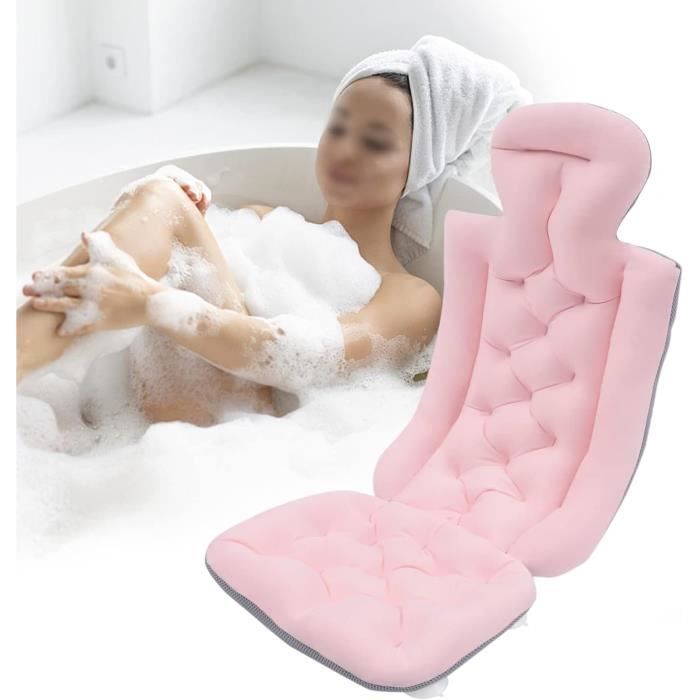 Coussin de bain, coussin de bain pour baignoire conçu pour soutenir la