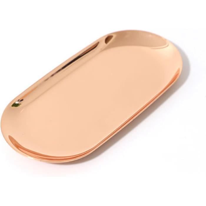 Set De 2 Plateaux Ovales Tosca Orange | Leroy Merlin