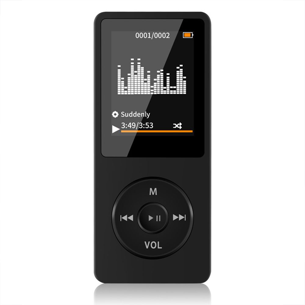 MP4 MP3 bluetooth lecteur de musique de sport mini baladeur lecteur de musique étudiant 1,8 pouces avec carte d'écran mp4