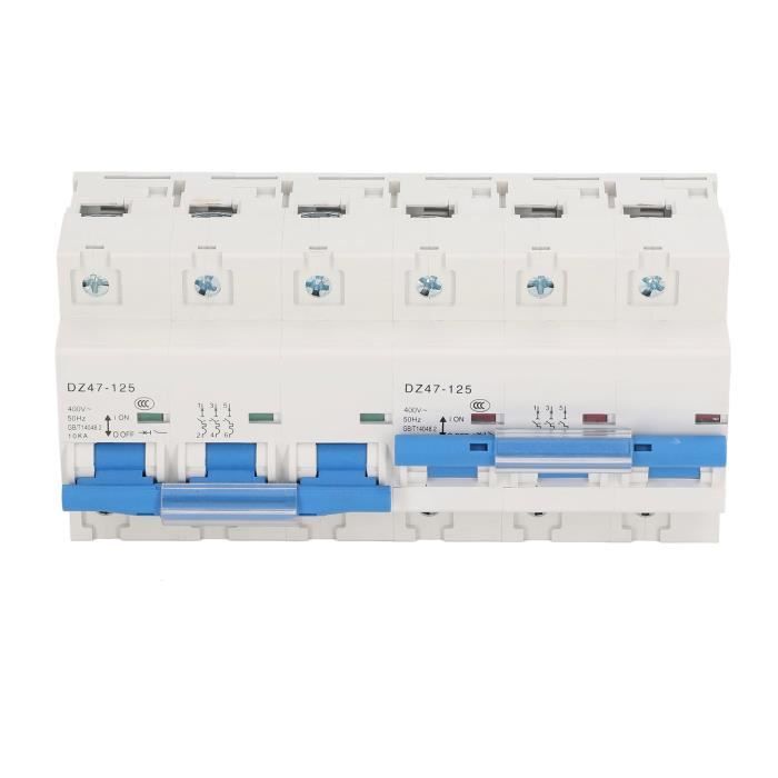 Prise Disjoncteur Différentiel FI 10 MA – Protection Contre Les Fuites De Courant – 16A, IP44 – Pour Intérieur/extérieur – Test Et Reset - 8