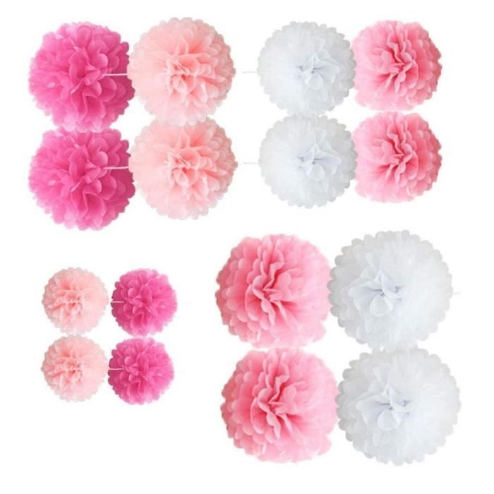 Lot De 6 Boules En Papier Nid D'abeille Pour Décoration Murale De Fête, Pompons, Décoration Florale, Mariage, Anniversaire, Crèche, Fête Prénatale (20,3 Cm, Jaune
