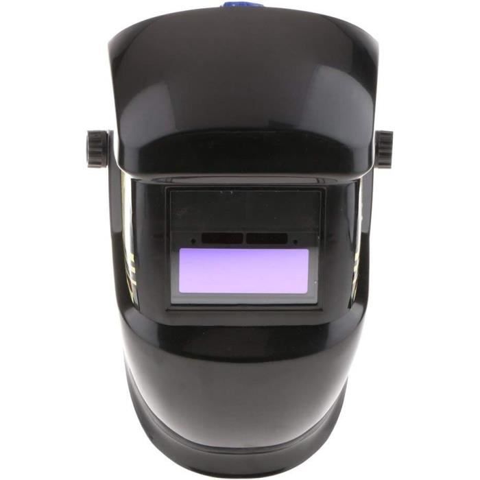 Casque De Soudeur Auto-obscurcissant Solaire - LED Externe, Ventilateur, 9-13 Niveaux, 31x22.5 Cm