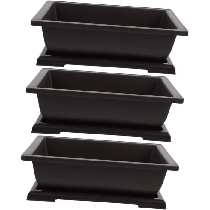 3 Pièces Pot De Semis Plateau De Rempotage Plante Démarreur Planteur En