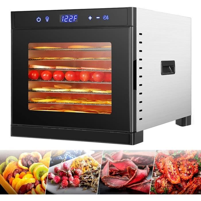 DOITOOL Plateaux Ronds Pour Déshydrateur Alimentaire, Bac De