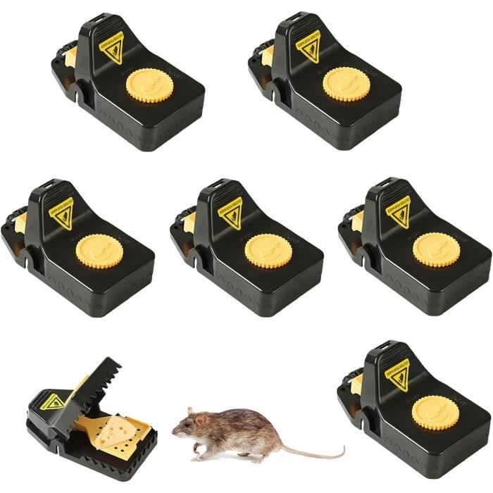 Piège à Rats Professionnel, 6 Clips Efficaces, Piège à Souris