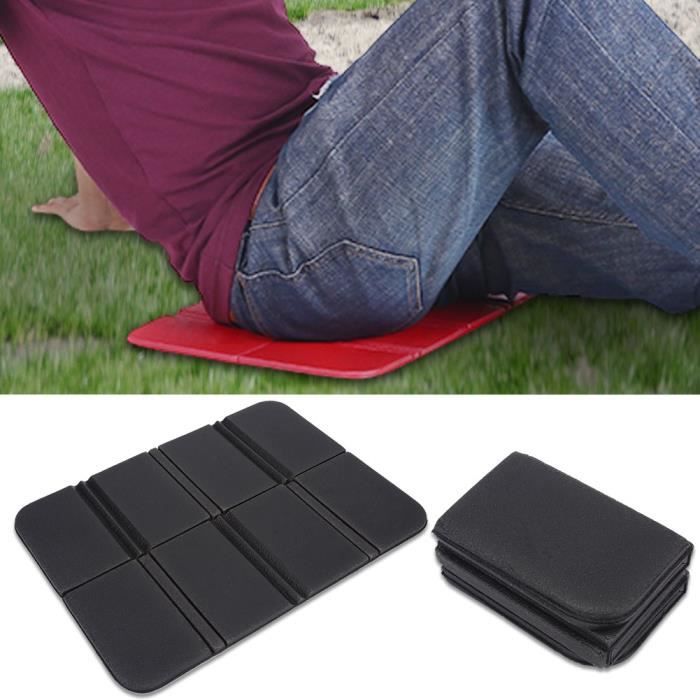 CYA Coussin de siège pliant Housse de coussin de tapis de pique-nique  imperméable portable (noir) tout neuf - Cdiscount Maison