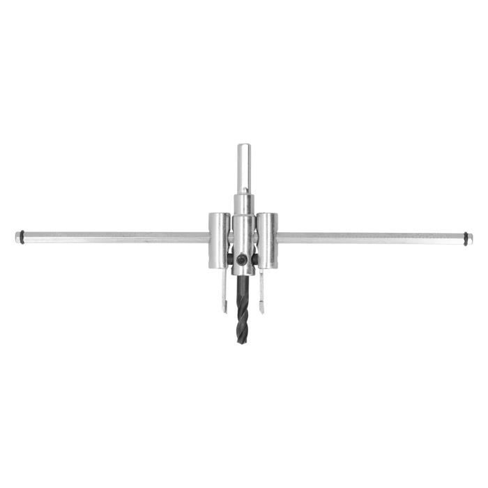 Kit Coupe-trou Réglable Pointe Carbure - 16 Pièces Pour Plafond, Bois, Planchers