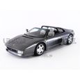 Voiture Miniature de Collection - GT SPIRIT 1/18 - FERRARI 348 GTS - 1993 - Grey Met - GT332-1