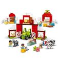 SHOT CASE - LEGO 10952 DUPLO Town La Grange, Le Tracteur et Les Animaux de la Ferme Jouet avec Figurines pour Enfant de 2 Ans et +-1