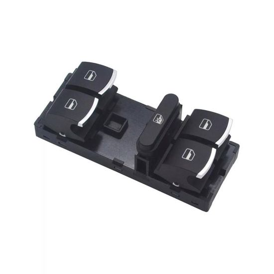 Interrupteur Lève-vitre Avant Gauche Pour Seat, Skoda, VW - Réf. 5G0959858FWHS, Neuf Partsline