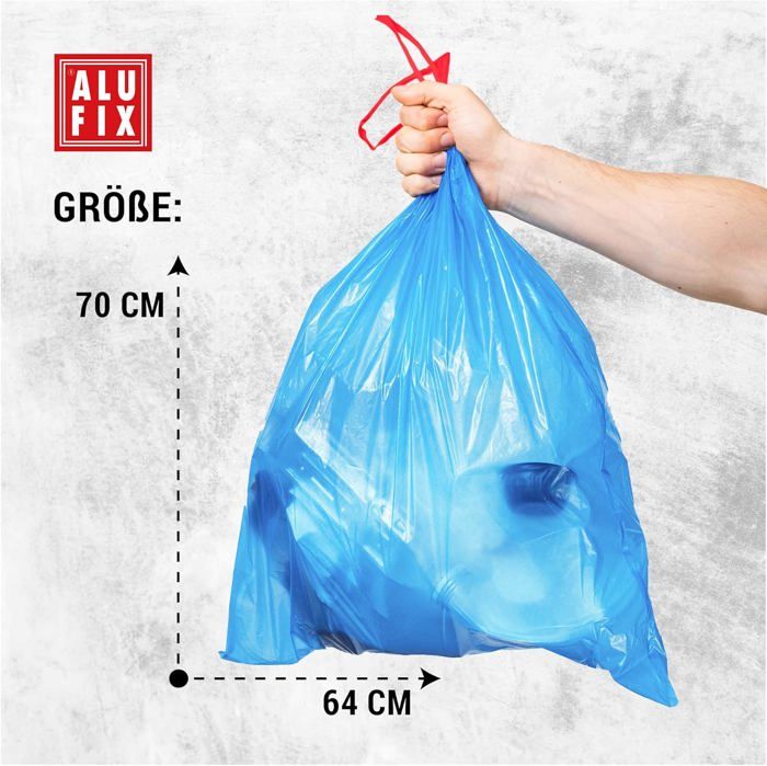 Sacs Bleus Poubelle Sac Bleu Lot De Rouleaux De Sacs Poubelle