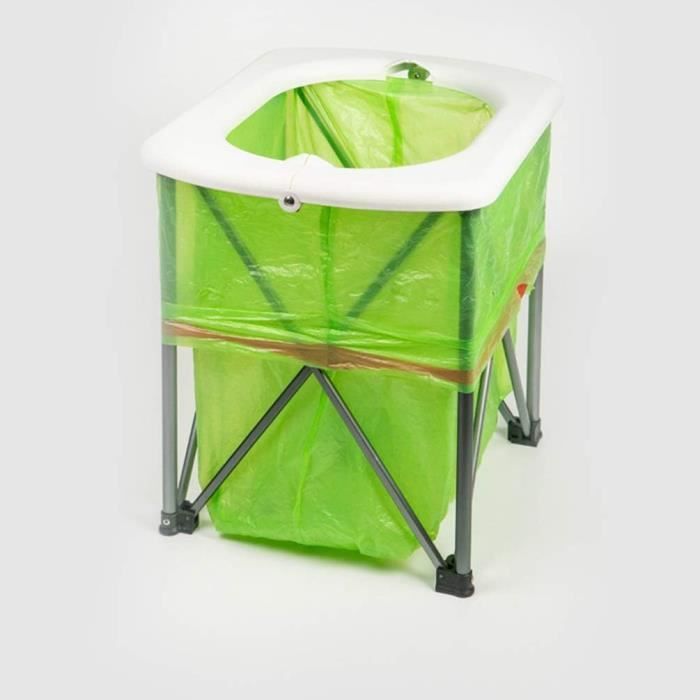 Toilette Portable Camping Pliable Léger Randonnée Pêche Chasse WC Portable - Chaises (12317975
