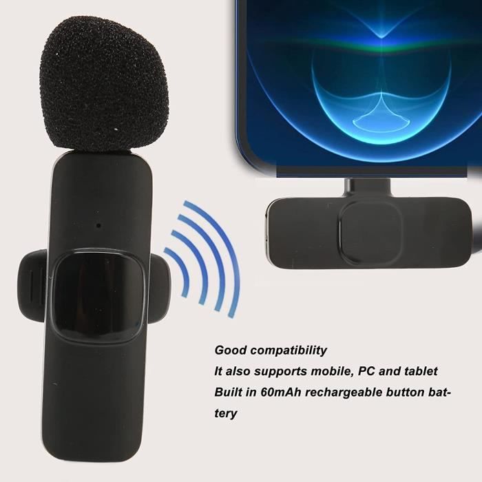 Micro Cravate Sans Fil, Microphone USB - Speechi