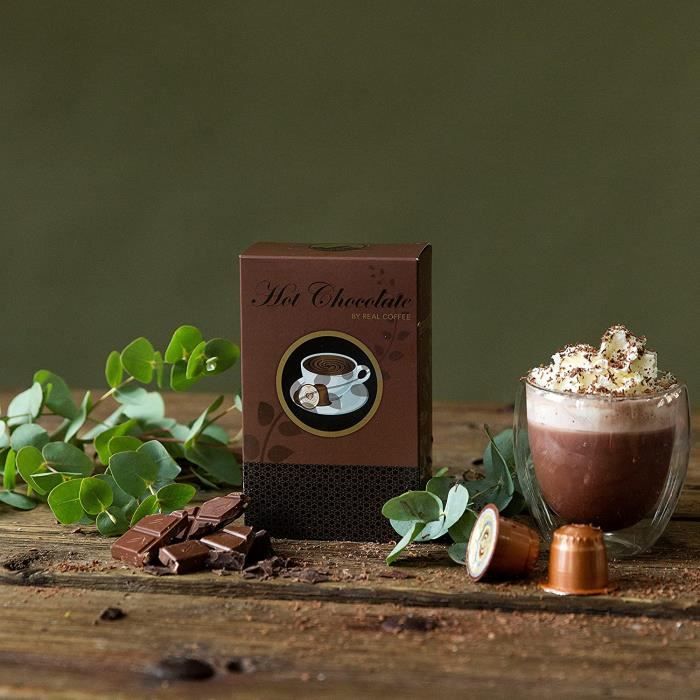 Chocolat Chaud pour Nespresso. Doux & Crémeux. 40 Capsules. Cdiscount Au quotidien