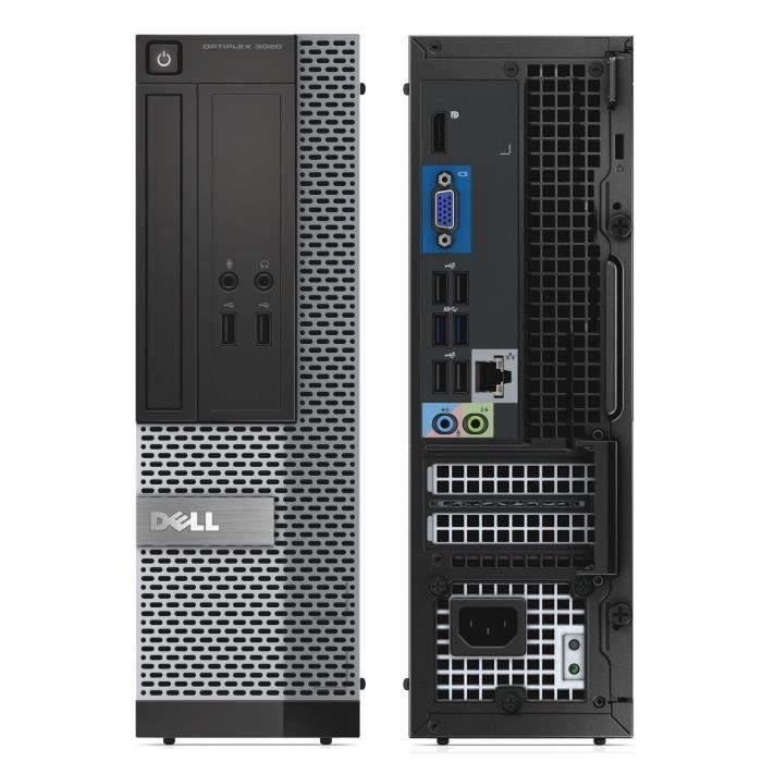 UC DESKTOP DELL OPTIPLEX 3020 SFF 4go 500go - Cdiscount Informatique