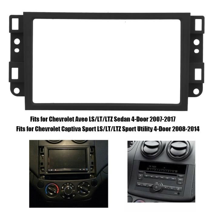 MSA Lunette De Tableau De Bord De Cadre De Lecteur De Voiture 2 Din, Cadre  De Panneau De Fascia Modifié Par Support De Lecteur Dvd - Cdiscount Auto