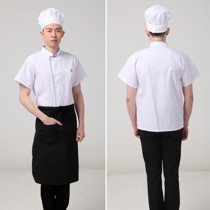 Tablier vert - Serveur et cuisinier - uniforme pour hôtel et restaurant