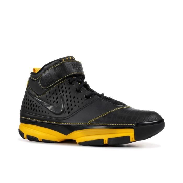 Nike zoom kobe 2 noir jaune noir Noir et jaune Cdiscount Chaussures