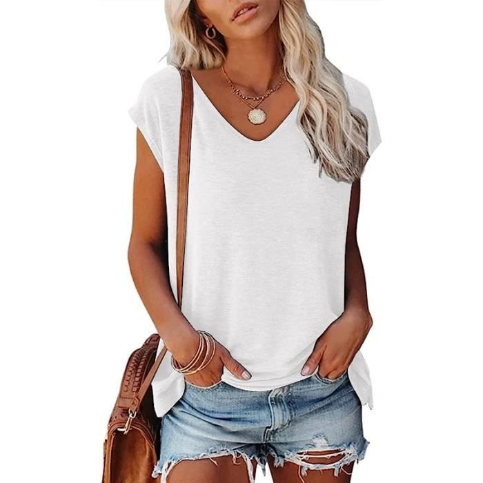 T shirt clearance femme ample