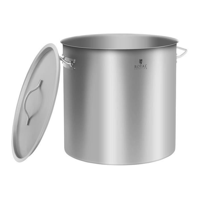 Royal Catering Cuve de fermentation - 60 l - 0 - 40 °C - Acier inoxydable -  Kit à cuisiner - Achat & prix