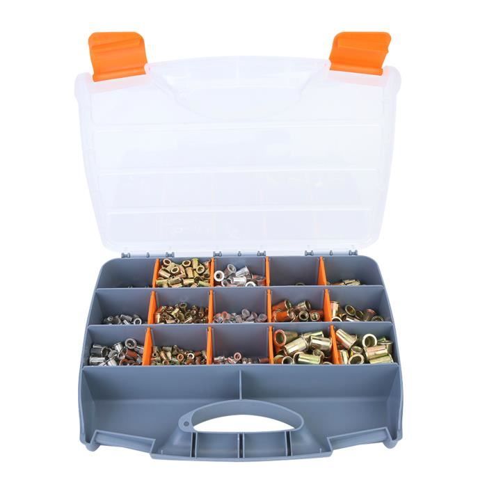 Mag Rivets MAG crous à rivets Rivet Nuts, Rivet Nut Set , 900Pcs Mini Durable M3 ...