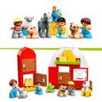 SHOT CASE - LEGO 10952 DUPLO Town La Grange, Le Tracteur et Les Animaux de la Ferme Jouet avec Figurines pour Enfant de 2 Ans et +-2