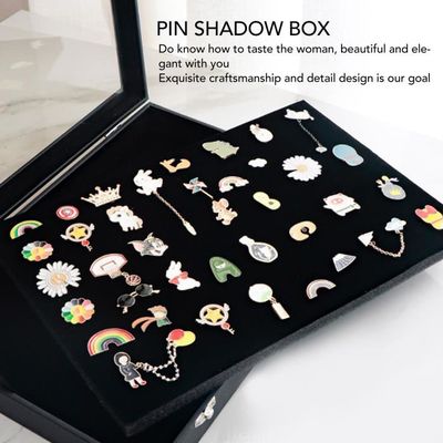 Qivine Présentoir à Épingles en Feutre pour Badge, Présentoir à Épingles en Velours avec Qivine Présentoir à Épingles en Feutre pour Badge, Présentoir à Épingles en Velours avec