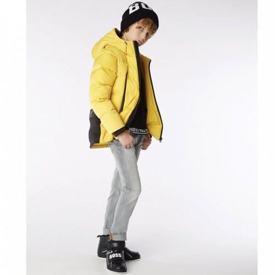 Doudoune hugo boss jaune best sale