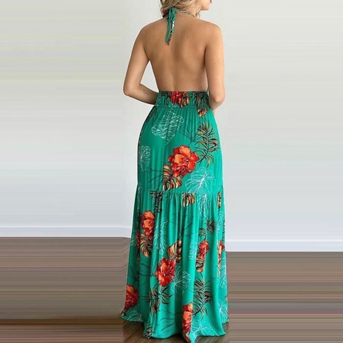 Robe tropicale femme online