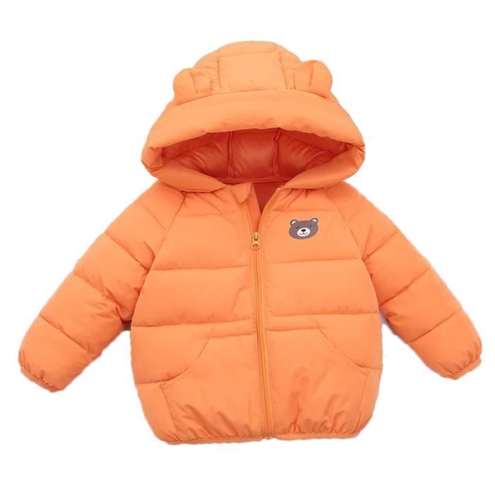 Doudoune enfant doudoune b b l g re Doudoune capuche enfant 2 9 ans