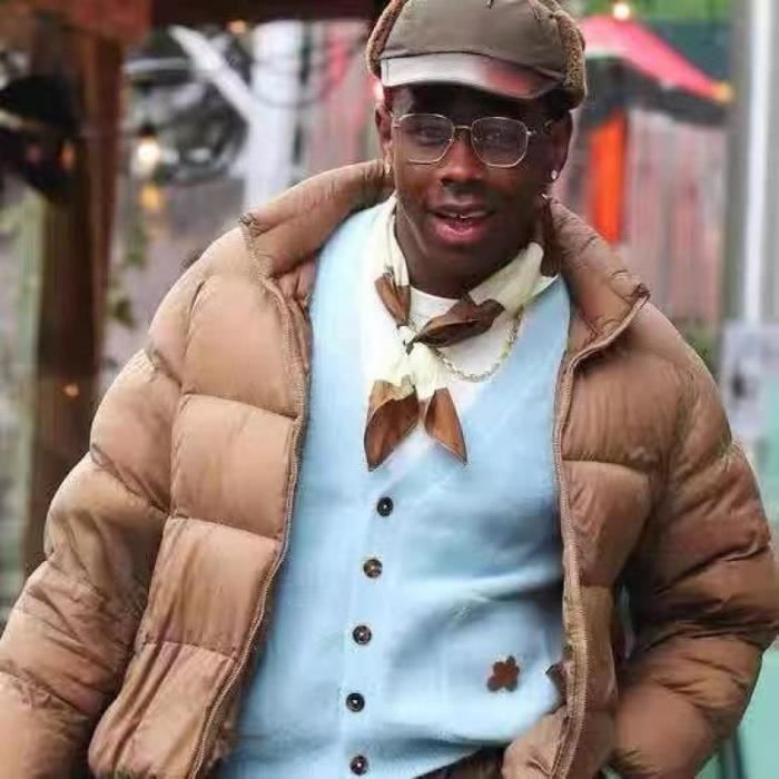 Gilet cardigan Cardigan de luxe en cachemire pour hommes Fleur de
